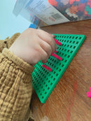 Plus Plus MINI Pakke med 2 Byggeplader - Grøn. - Billede 1