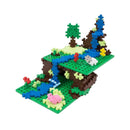 Plus Plus MINI Pakke med 2 Byggeplader - Grøn. - Billede 1