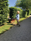 Trillebør til børn fra Dino Cars - Sort/Rød - Fra 3 år - Billede 1