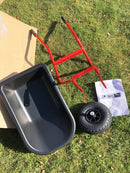 Trillebør til børn fra Dino Cars - Sort/Rød - Fra 3 år - Billede 1