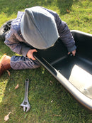 Trillebør til børn fra Dino Cars - Sort/Rød - Fra 3 år - Billede 1