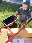 Trillebør til børn fra Dino Cars - Sort/Rød - Fra 3 år - Billede 1