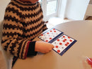 Bingo / Tallotteri i pap/plast m 90 numre - Fra 3 år. - Billede 1