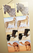 Vendespil med vilde dyr - Fra 3 år. - Billede 1