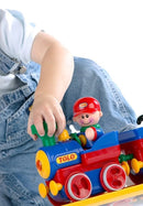 Togbane m 3 figurer TOLO First Friends - Fra 1 år.