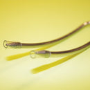 Grillgaffel, rustfrit stål m. træskaft - Billede 1