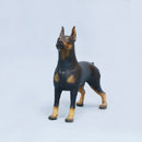 Dyr - Legetøjshund - Dobermann fra Green Rubber Toys - L:18 cm. - Billede 1