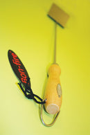 Grillpalet, rustfrit stål m. træskaft - Billede 1