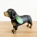 Dyr - Legetøjshund - Rottweiler fra Green Rubber Toys - L:21 cm.