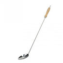 Spidsske, rustfrit stål m. træskaft - Billede 1