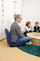 Sitzfix blå gulvstol med justerbart ryglæn - 1 stk. - Billede 1