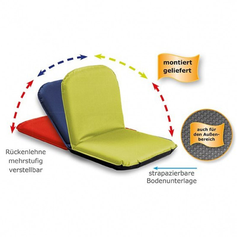 Sitzfix grøn gulvstol med justerbart ryglæn - 1 stk. - Billede 1
