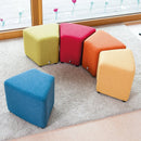 Bungarten Rainbow Puff-sæt til børn - 5 skamler - Fra 3 år - Billede 1