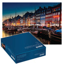 Puzler By-Puslespil - 1051 Nyhavn - København - 1000 brikker - Fra 12 år. - Billede 1