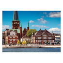 Puzler By-Puslespil - 8000 Århus - 1000 brikker - Fra 12 år. - Billede 1