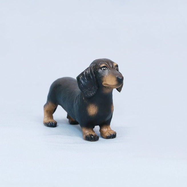 Dyr - Legetøjshund - Gravhund fra Green Rubber Toys - L:14,5 cm. - Billede 1