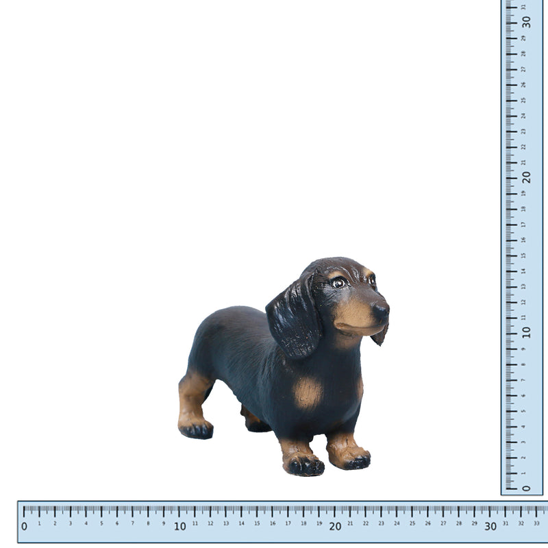 Dyr - Legetøjshund - Gravhund fra Green Rubber Toys - L:14,5 cm.
