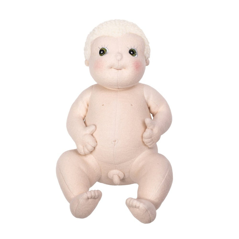 Rubens Baby Dukke, dreng - Carl - 45 cm - Fra 0 år. - Billede 1