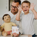 Rubens Baby Tilbehør - Match & Flyt-kort til rolleleg - Fra 0 år. - Billede 1