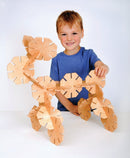 Polydron Octoplay i træ med 20 dele - Fra 3 år. - Billede 1