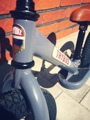 Trybike løbecykel med to hjul - Antracit - Fra 2 år - Billede 1