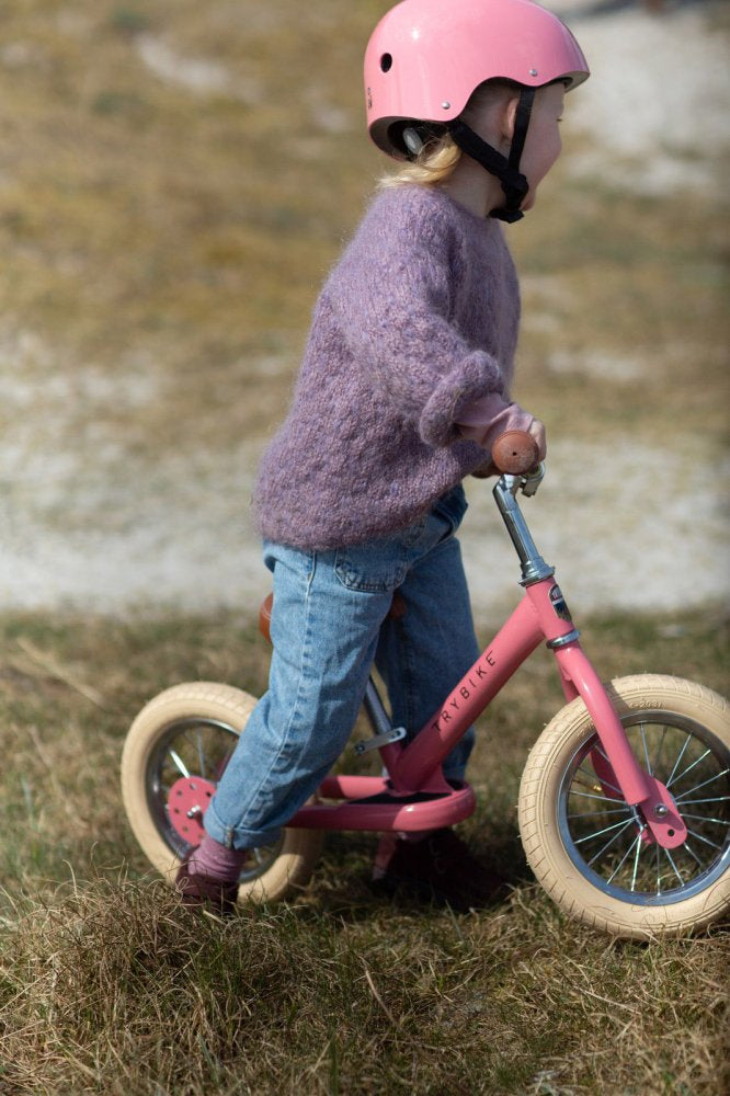 Trybike løbecykel med to hjul - Vintage Rosa - Fra 2 år - Billede 1