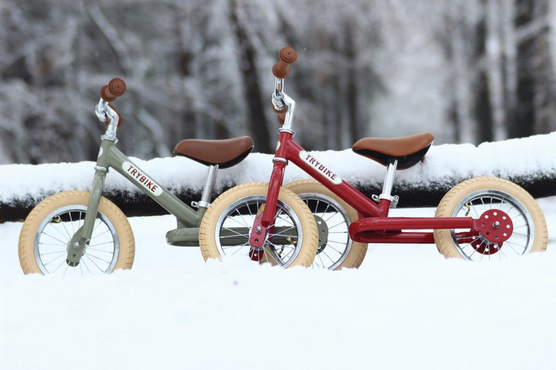 Trybike løbecykel med to hjul - Vintage Rød - Fra 2 år - Billede 1
