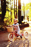 Trybike Tilbehør: Cykelkurv i flet med læderstropper - 1 stk. - Billede 1