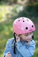 Trybike Tilbehør: Cykelhjelm str. medium - Rosa - 1 stk. - Billede 1