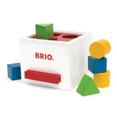 BRIO 30250 - Putteboks i træ med 6 klodser - Hvid - Fra 12 mdr. - Billede 1