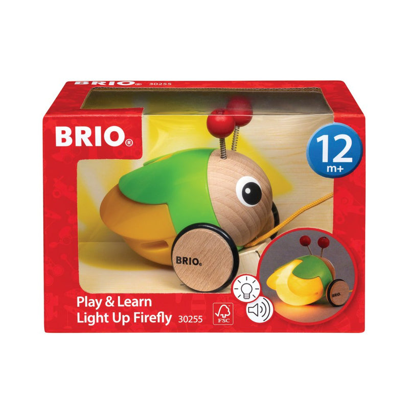 BRIO 30255 - Trækdyr - Ildflue med lys og lyd - Fra 1 år. - Billede 1