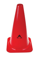 Markeringskegle, H: 38 cm, Rød - Billede 1