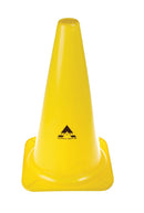 Markeringskegle, H: 38 cm, Gul - 1 stk. - Billede 1