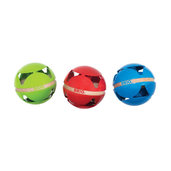 BRIO 30505 Aktivitetsbolde - Sæt med 3 bolde i assorterede farver. Fra 6 mdr. - Billede 1