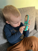 Infatino Babylegetøj - Babytelefon - Flip model med lyd+spejl