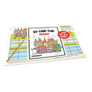 BY-LAND-FLOD ordspillet - 1 blok med 50 ark - Fra 6 år. - Billede 1