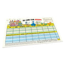 BY-LAND-FLOD ordspillet - 1 blok med 50 ark - Fra 6 år. - Billede 1