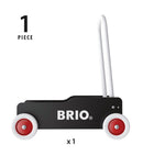 BRIO 31351 - Lære-gå-vogn - Sort - Fra 9 mdr. - Billede 1