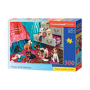 Castorland Pappuslespil - 300 brikker - Hundehvalpe - Fra 8 år. - Billede 1