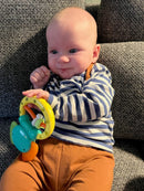 Infantino Babylegetøj - Elefantrangle m. bidefunktion - Fra 0 mdr+