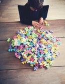 Plus Plus BIG - 400 stk - Pastel - 5 cm. - Billede 1