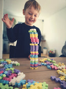 Plus Plus BIG - 400 stk - Pastel - 5 cm. - Billede 1