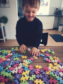 Plus Plus BIG - 400 stk - Pastel - 5 cm. - Billede 1