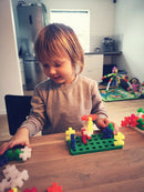 Plus Plus BIG - 400 stk Neon - 5 cm. - Billede 1