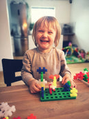 Plus Plus BIG - 400 stk Neon - 5 cm. - Billede 1