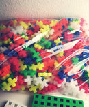 Plus Plus BIG - 400 stk Neon - 5 cm. - Billede 1