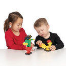 Plus-Plus BIG Basic - Metalkuffert med 70 stk - Gul - Billede 1