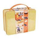 Plus-Plus BIG Basic - Metalkuffert med 70 stk - Gul - Billede 1