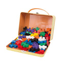 Plus-Plus BIG Basic - Metalkuffert med 70 stk - Gul - Billede 1