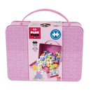 Plus-Plus BIG Pastel - Metalkuffert med 70 stk - Pink - Billede 1